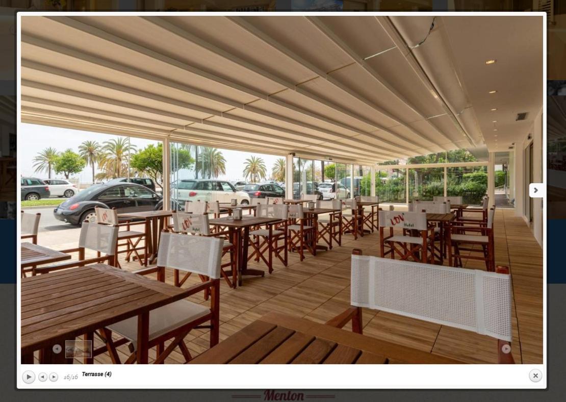 La Dolce Vita Hotel Menton Exterior photo